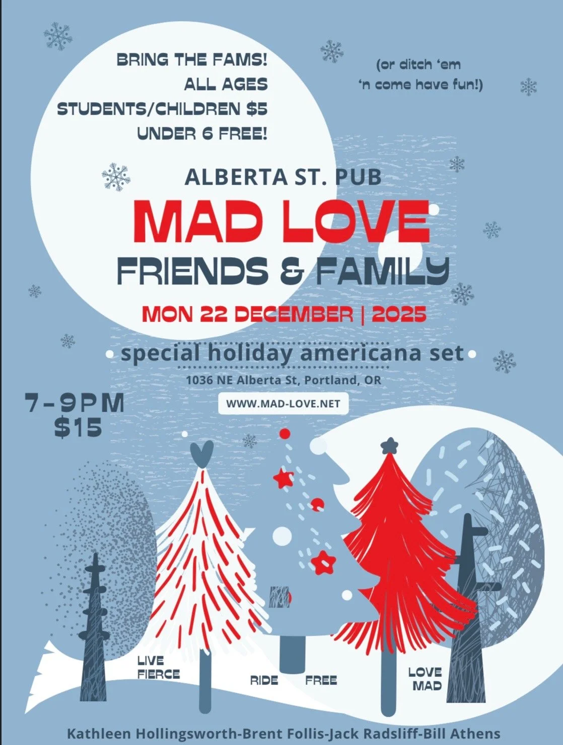 Family &amp; Friends with Mad Love