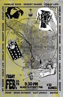 Howlin' Rose // Desert Shame // Cheap Life