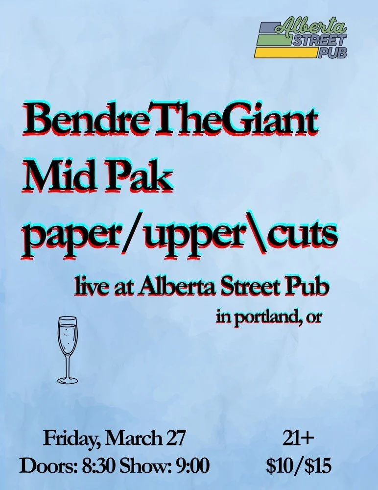 BendreTheGiant // Mid Pak // Paper\Upper/Cuts
