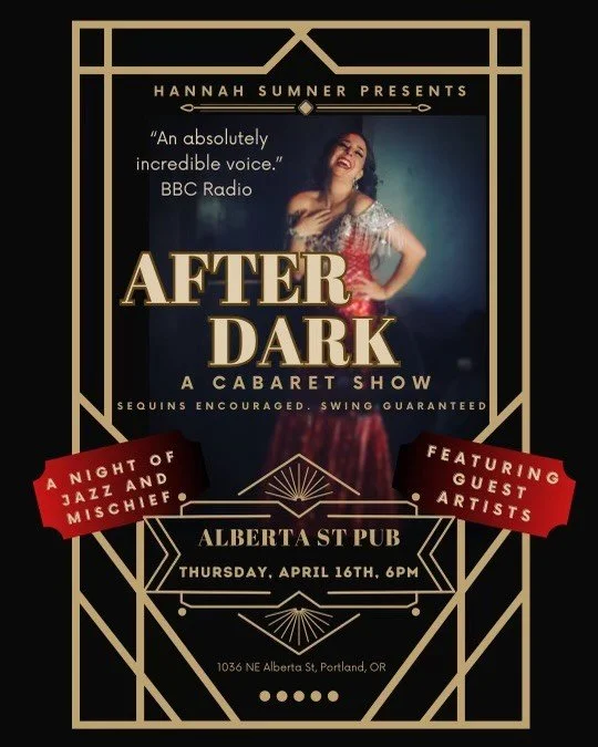 Hannah Sumner Presents: After Dark - A Cabaret Show