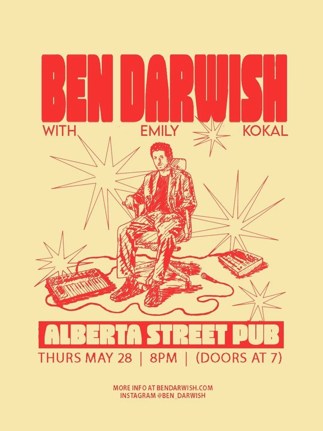 Ben Darwish with Emily Kokal