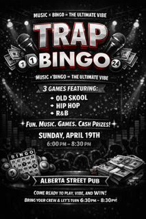Trap Bingo - Hosted by Seeznin! at Alberta Street Pub