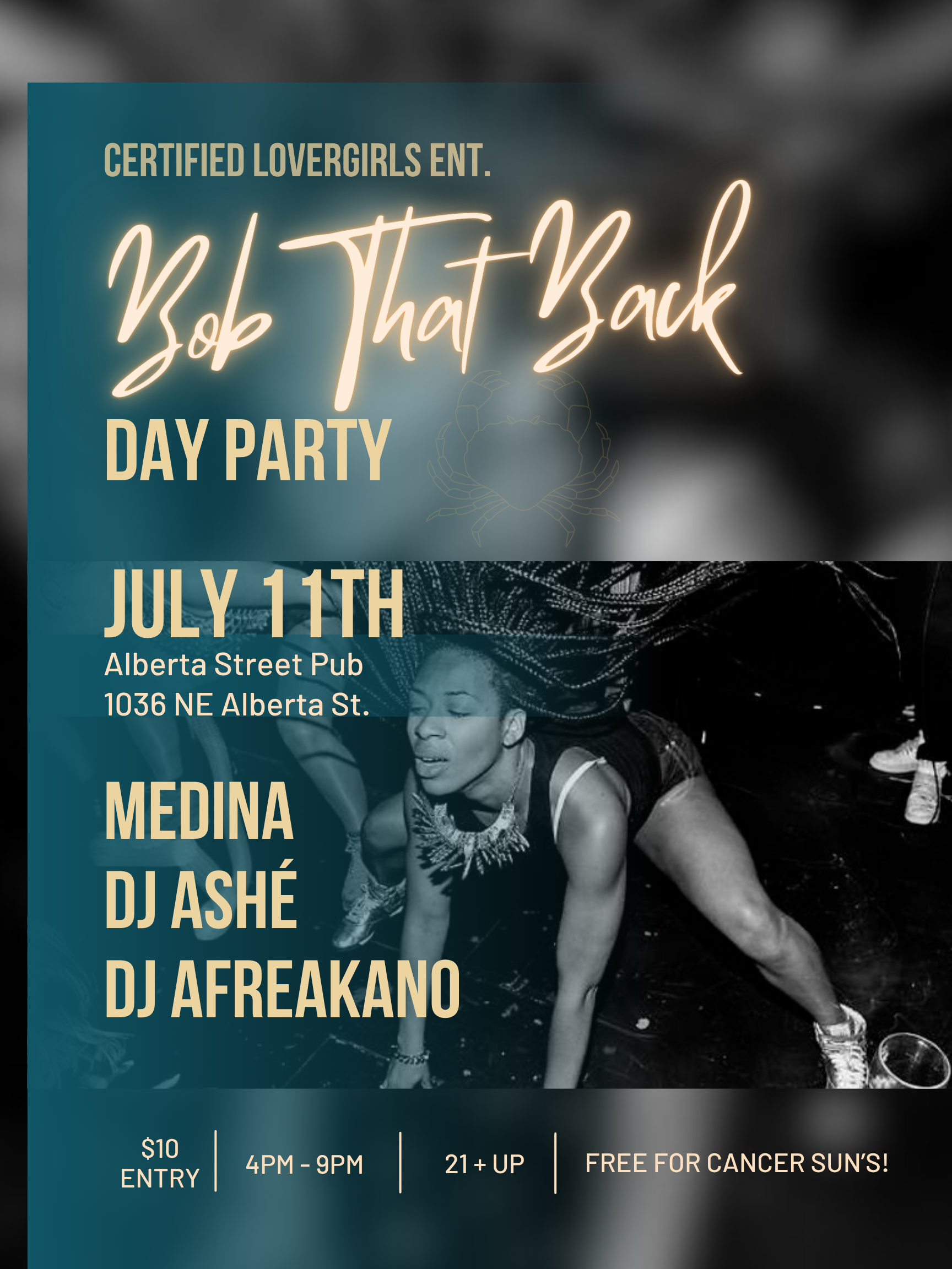 Certified Lover Girls Day Party with Medina, DJ Ashe &amp; DJ Afreakano