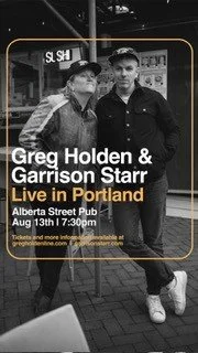 Greg Holden &amp; Garrison Starr Live in Portland 