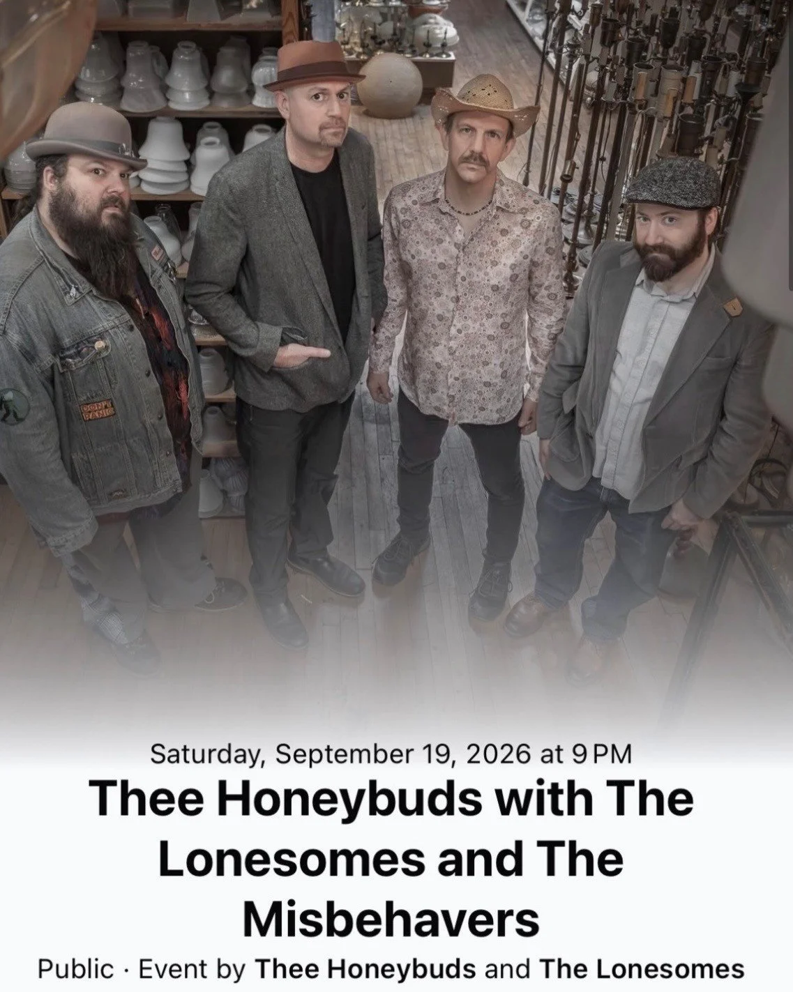 The Lonesomes // The Honeybuds // The Misbehavers 
