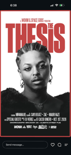 The Thesis - Starring Novamajiq &amp; Co-Starring Sayu Beatz // Zae // Mauri Haze with music by DJ Verbz