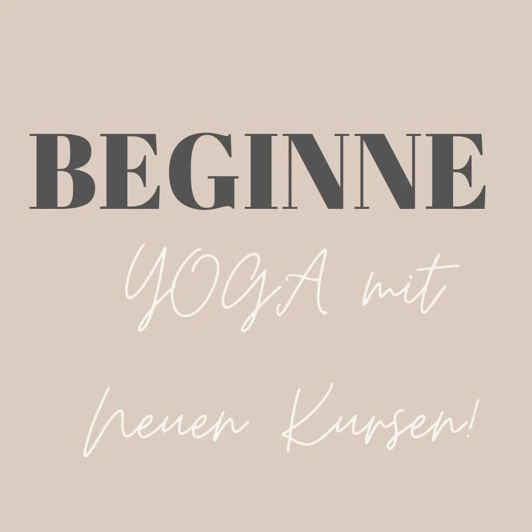 Beginne das Jahr mit YOGA🧘🏻&zwj;♀️!
Neue Kurse starten am 11. und 14. Januar:

HATHA YOGA MOON
immer dienstags 18:30 bis 19:45 Uhr

HATHA YOGA SUN
immer freitags 9 bis 10 Uhr

ANMELDUNG und weitere INFO
unter www.yoga-you.net

Ich freue mich auf di