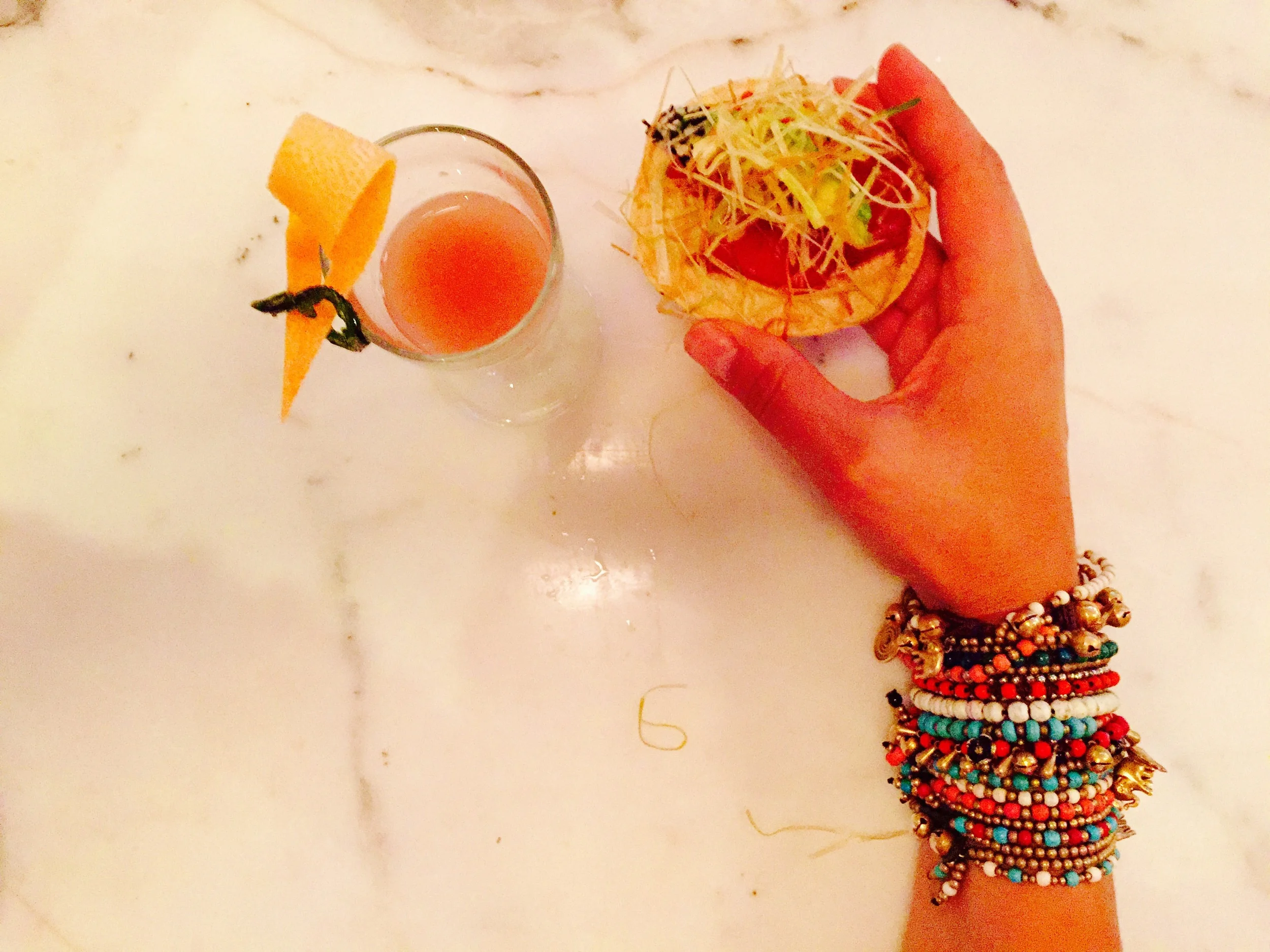 TEA WITH MR. TUMNUS & TUNA TOSTADAS