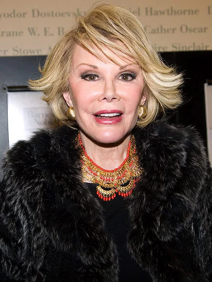 Joan Rivers in Barrera Necklace