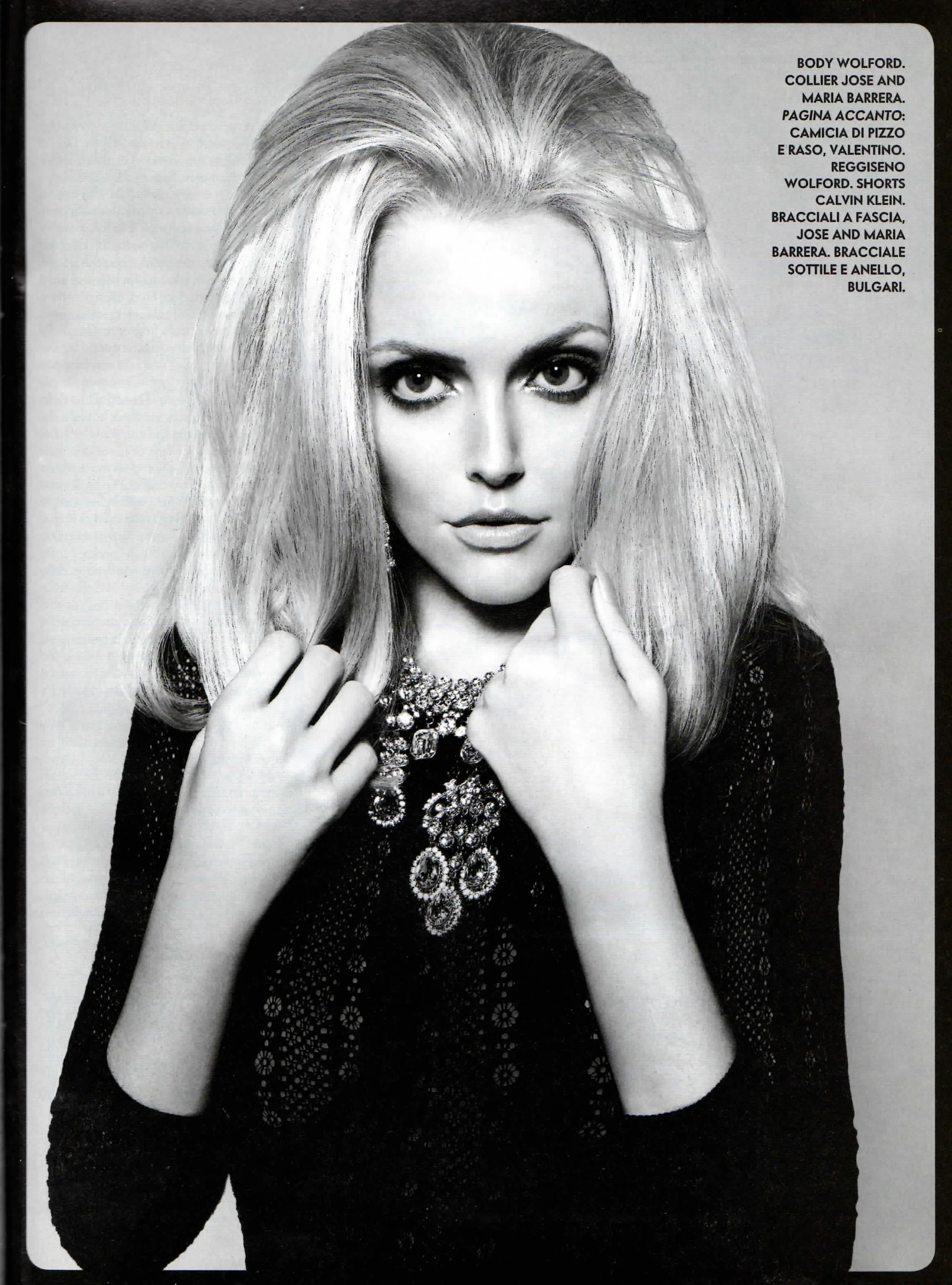 Sophie Dahl in Italian Vanity Fair 2006