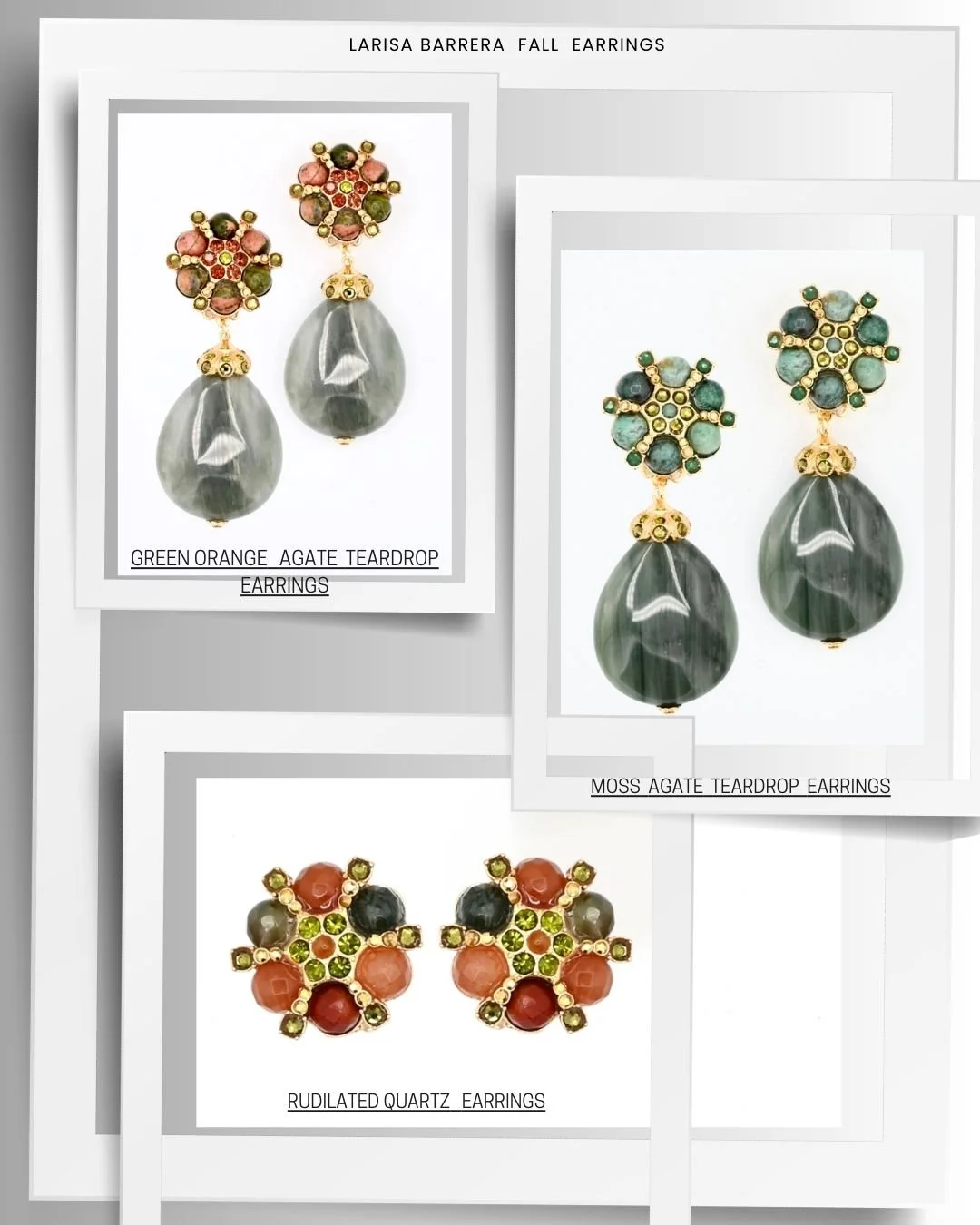 JOSE AND MARIA BARRERA-moss agate agate earringsjpg.jpeg