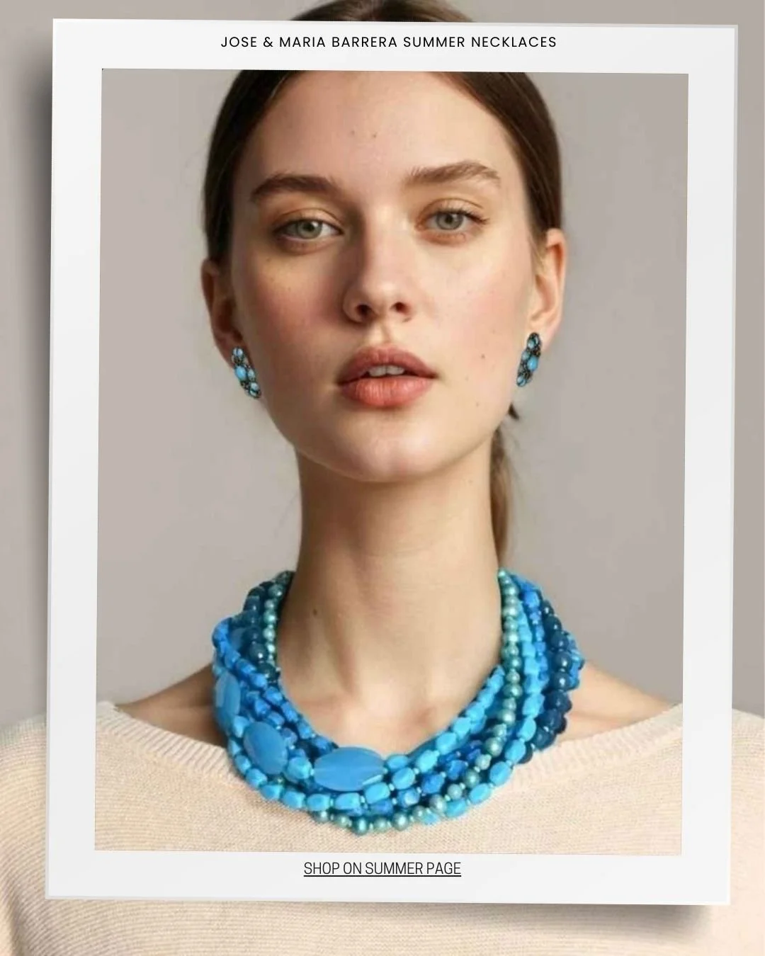 JOSE AND MARIA BARRERA-blue turq. twist necklace).jpeg