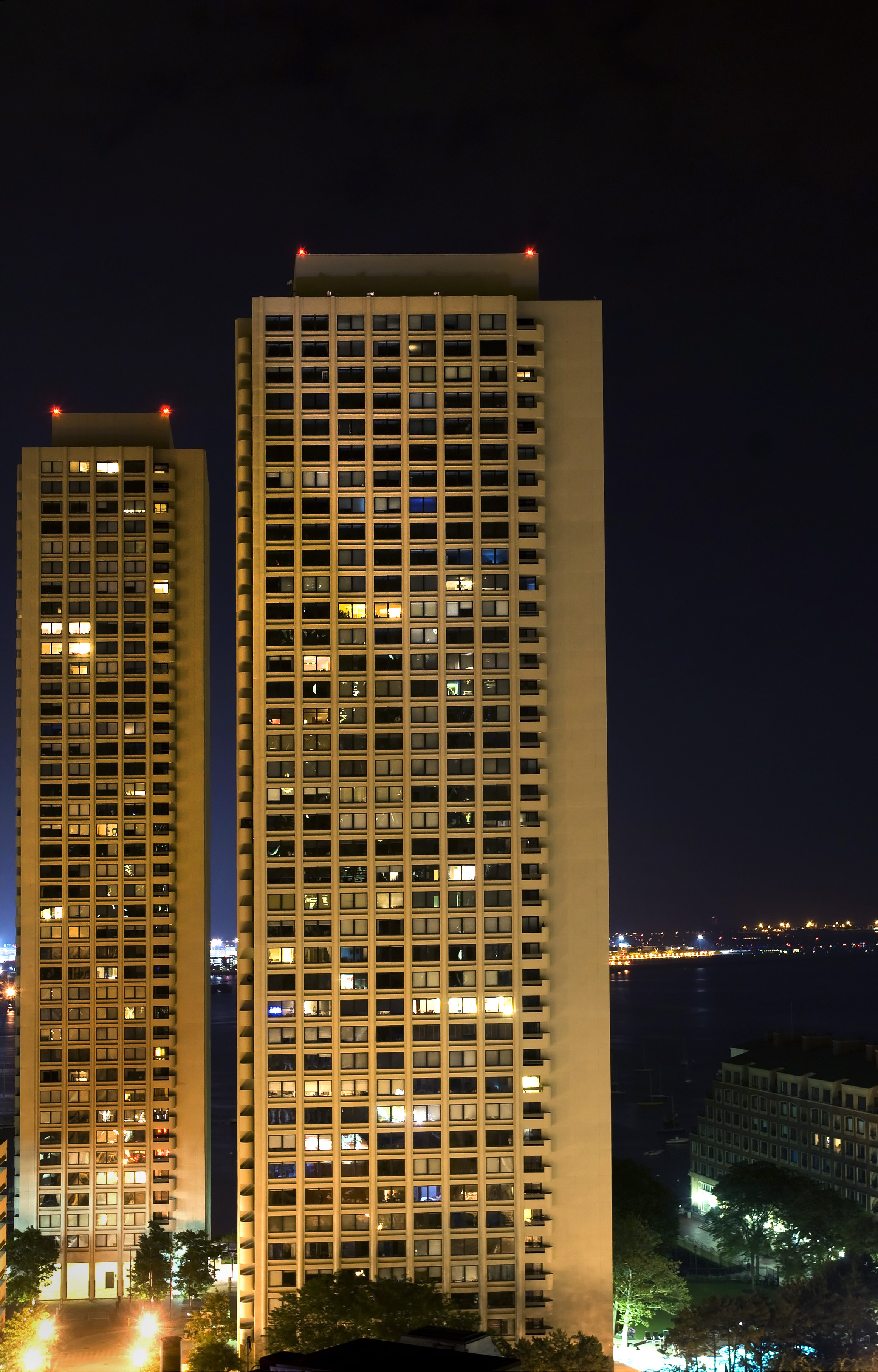 Designed by I.M. Pei in 1971, Boston's Harbor Towers have gone from being built as subsidized affordable housing to becoming one of Boston's most exclusive addresses.