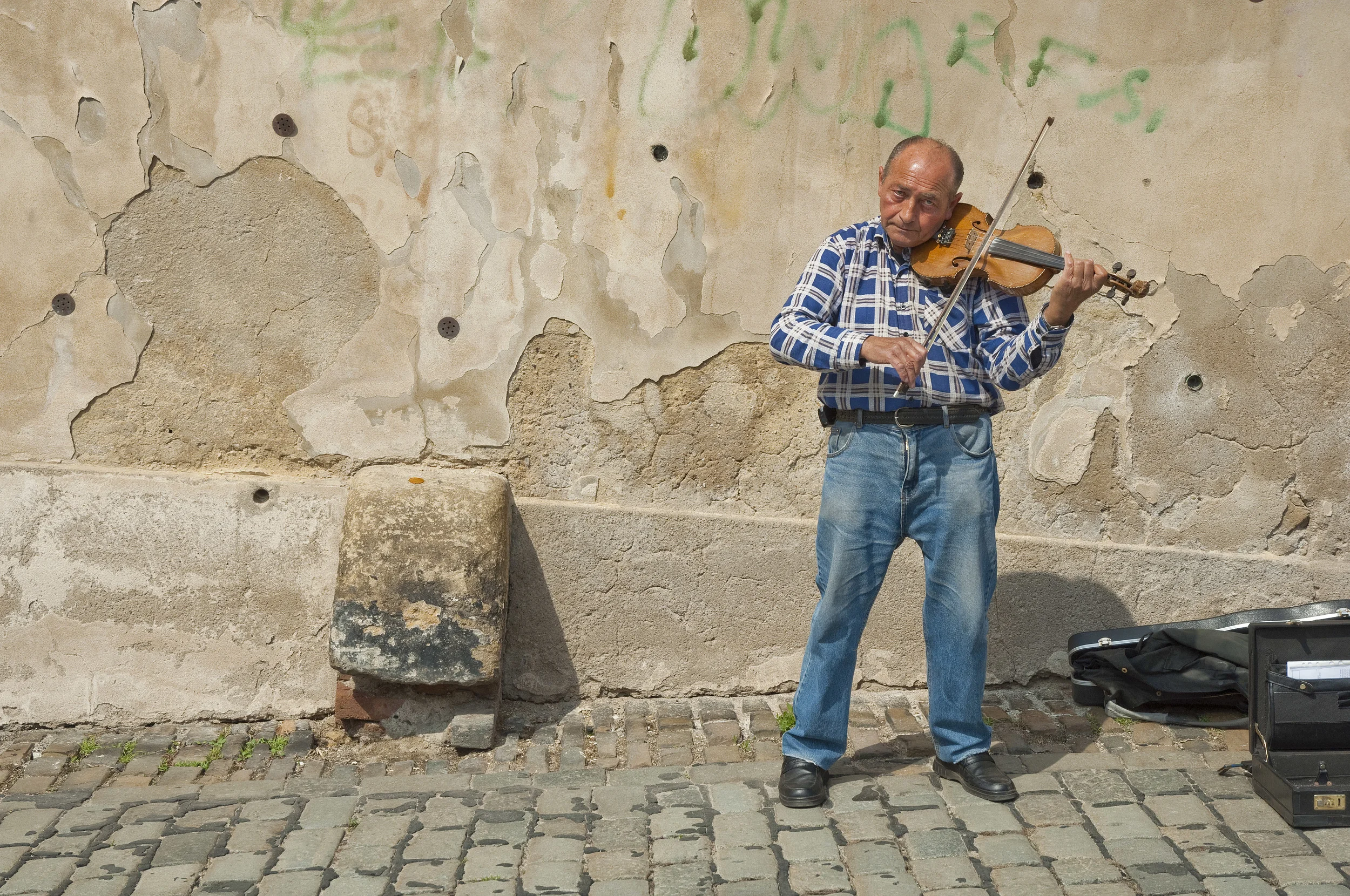 Street performer / Prague 2010