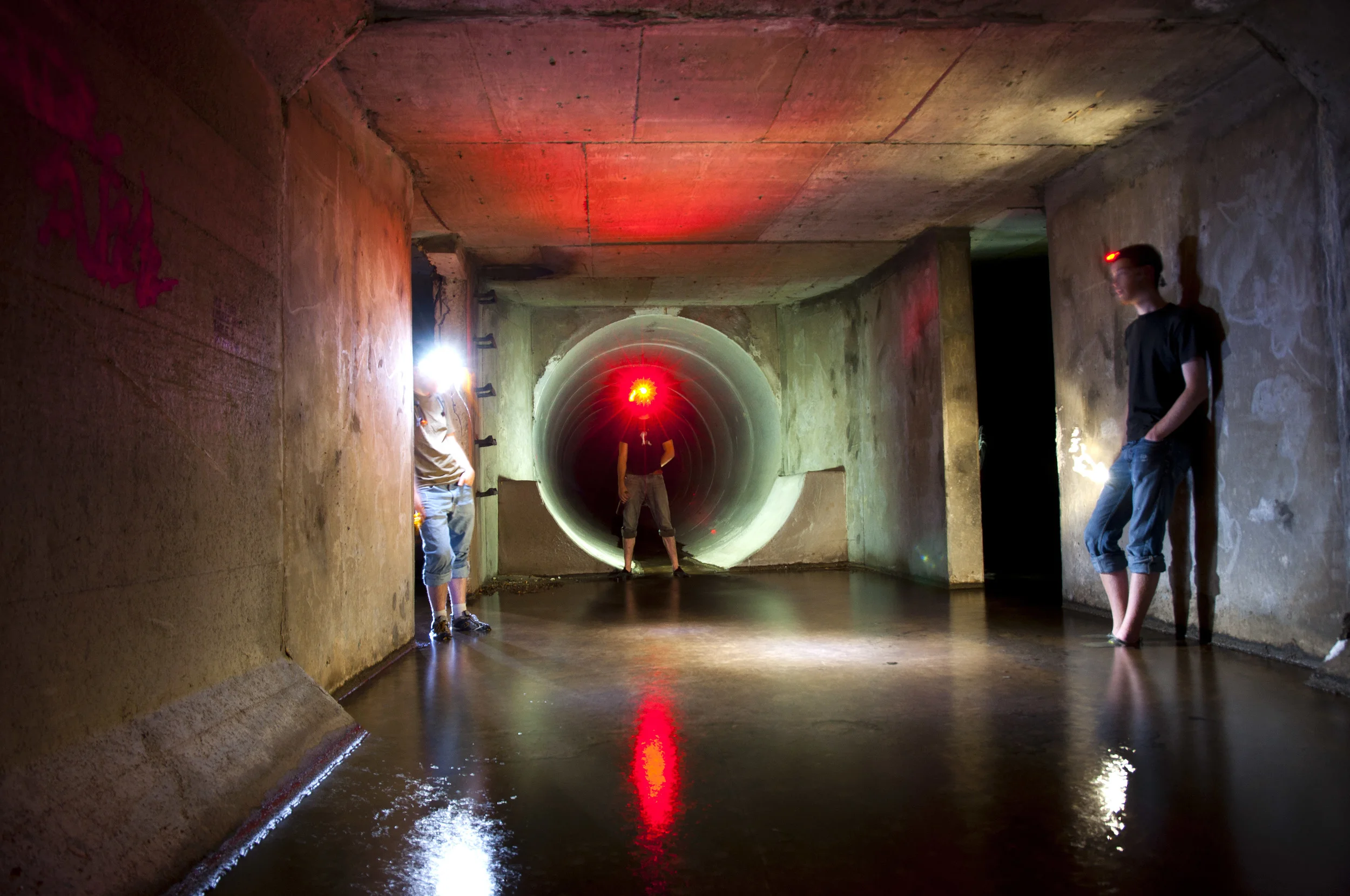 'The Batcave' storm relief sewer / Denver, Colorado