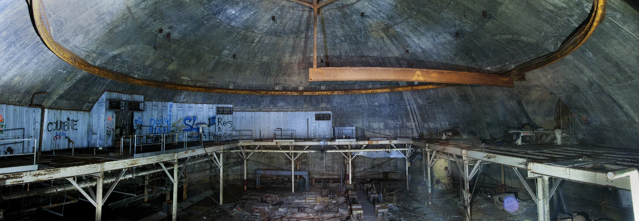 Power dome panorama, Titan I ICBM Launch Complex #725B / Eastern Colorado