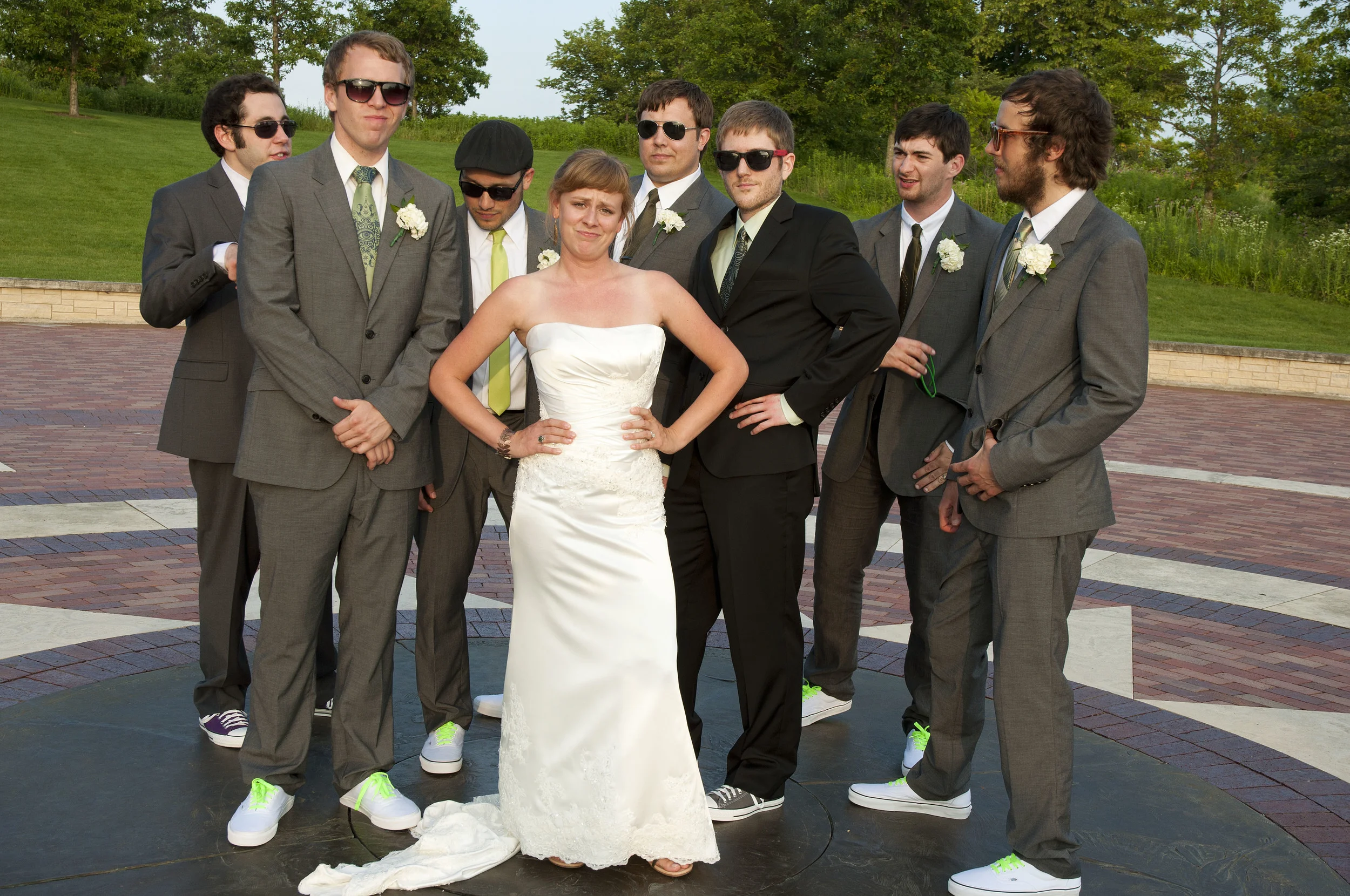 Julie and the Groomsmen