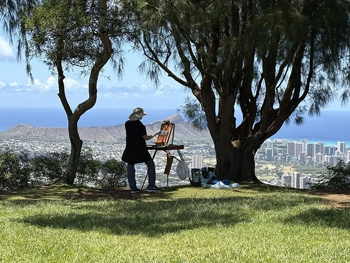 Plein Air Landscape Painting: August 1st to September 19th.  Saturdays 9AM-12