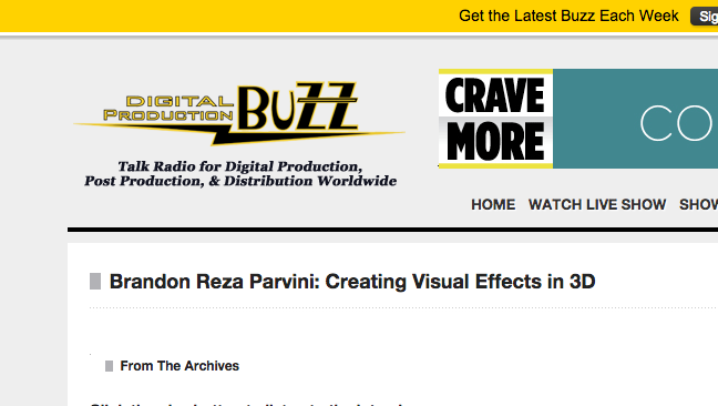 Podcast interview with Brandon