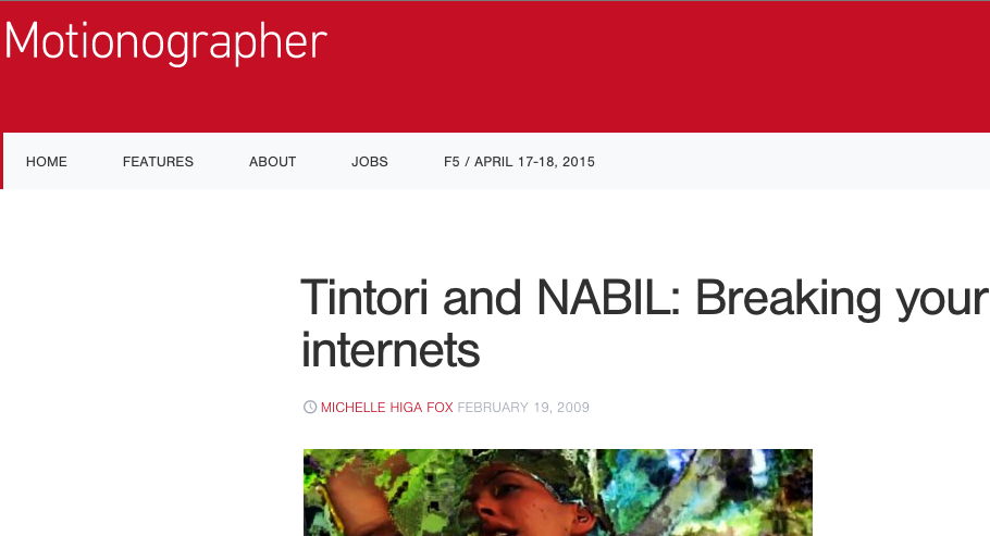 Motionographer Writeup