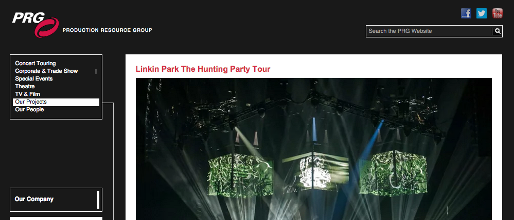 PRG on the Hunting Party tour