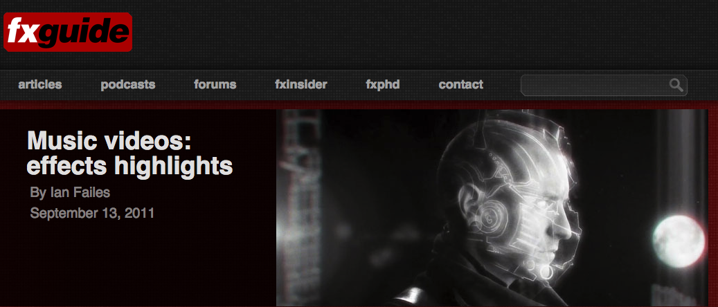 Quicktakes Mention on fxGuide