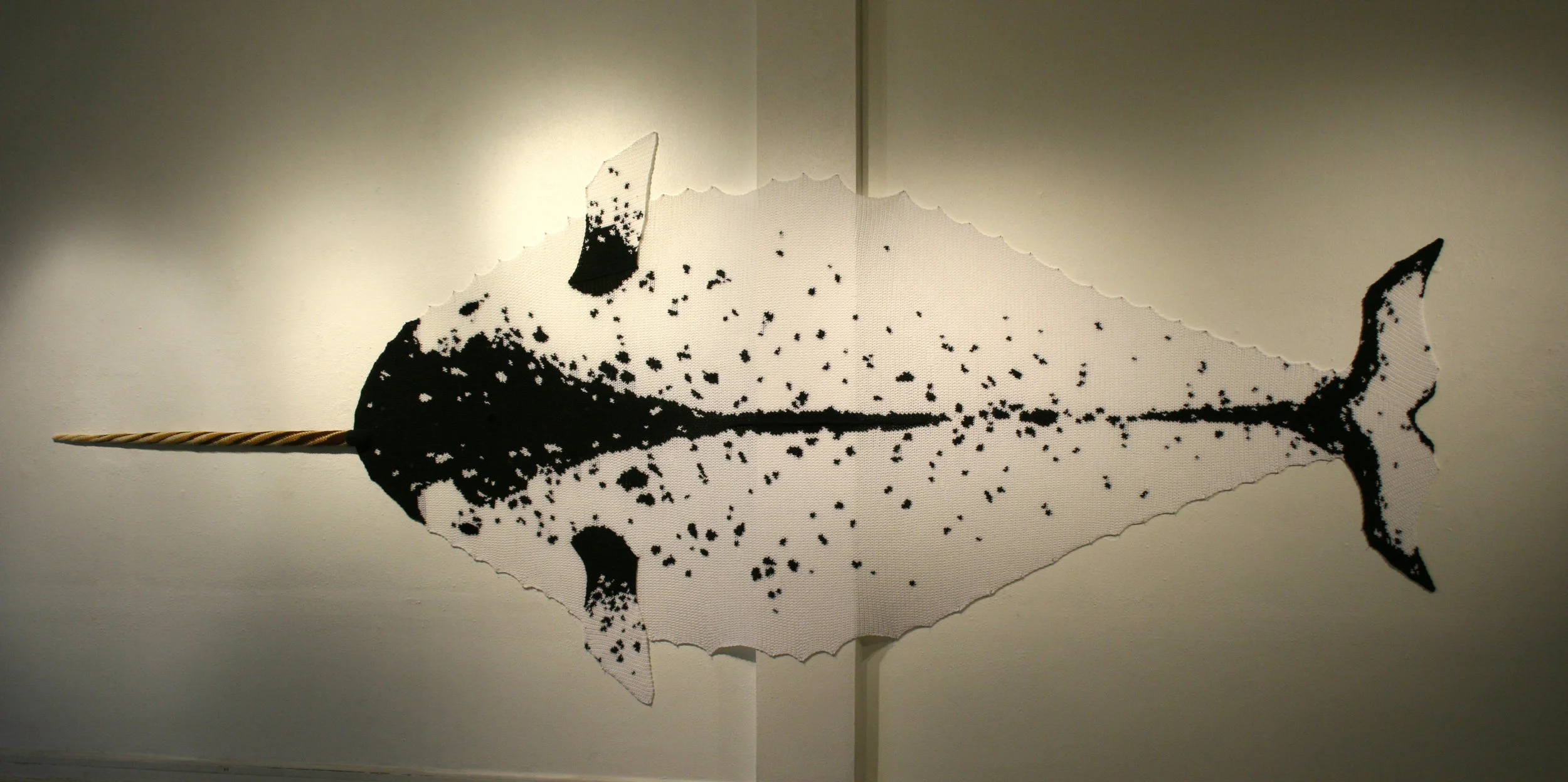 Narwhal, 2016, 17.5' x 6'