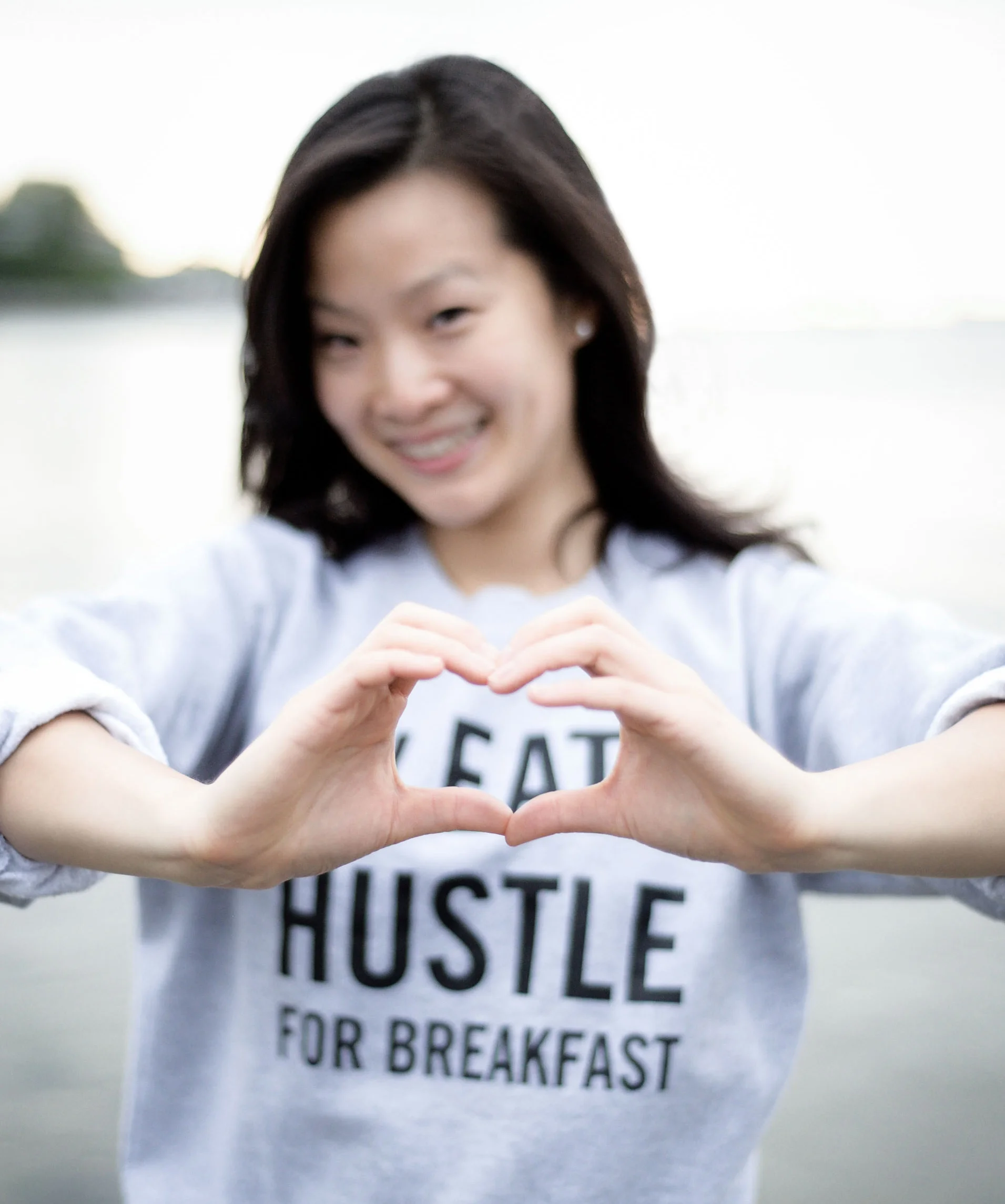 "I Eat Hustle for Breakfast" Sweatshirt