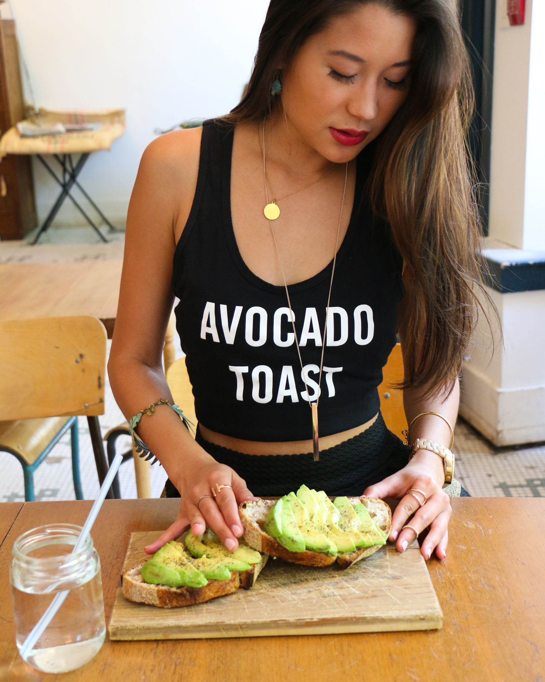 Avocado toast tank top
