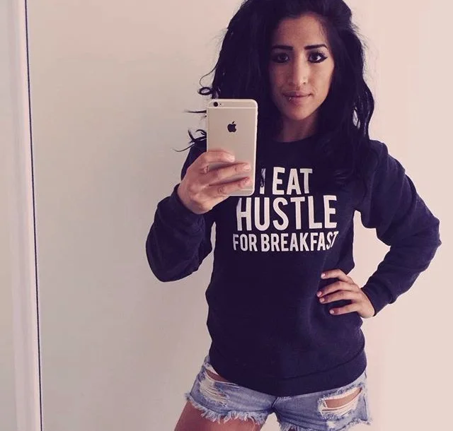 I Eat Hustle for Breakfast Sweatshirt