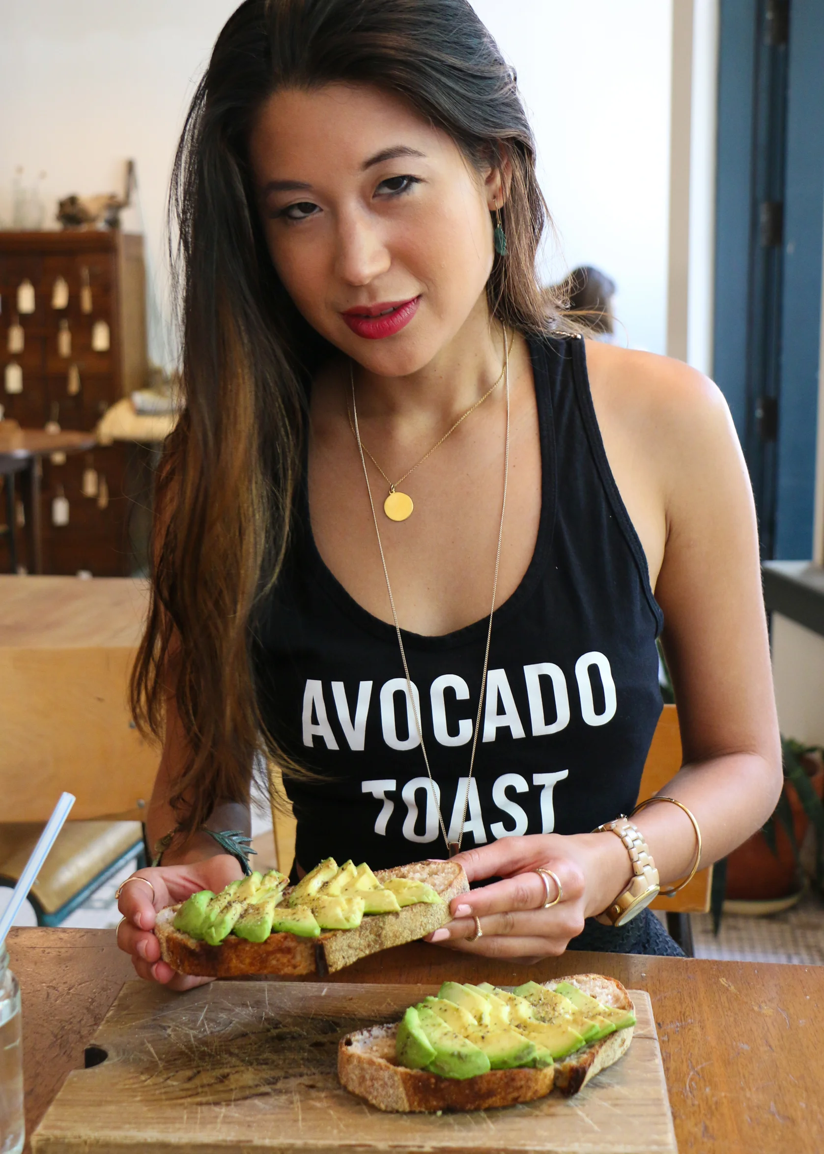 Avocado toast tank top