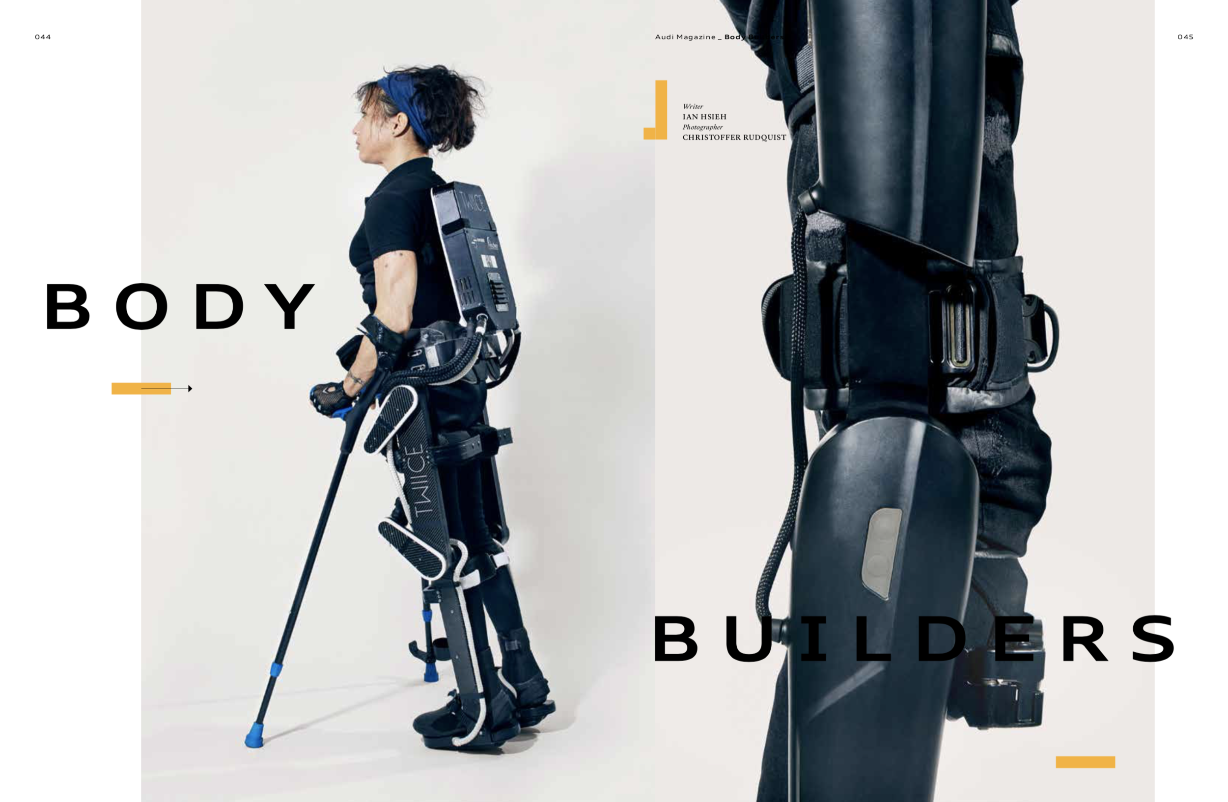 A quick jaunt to Dusseldorf to chat with the founders and competitors of the Cybathlon - aka THE CYBORG OLYMPICS - for Audi magazine. Mind, blown.