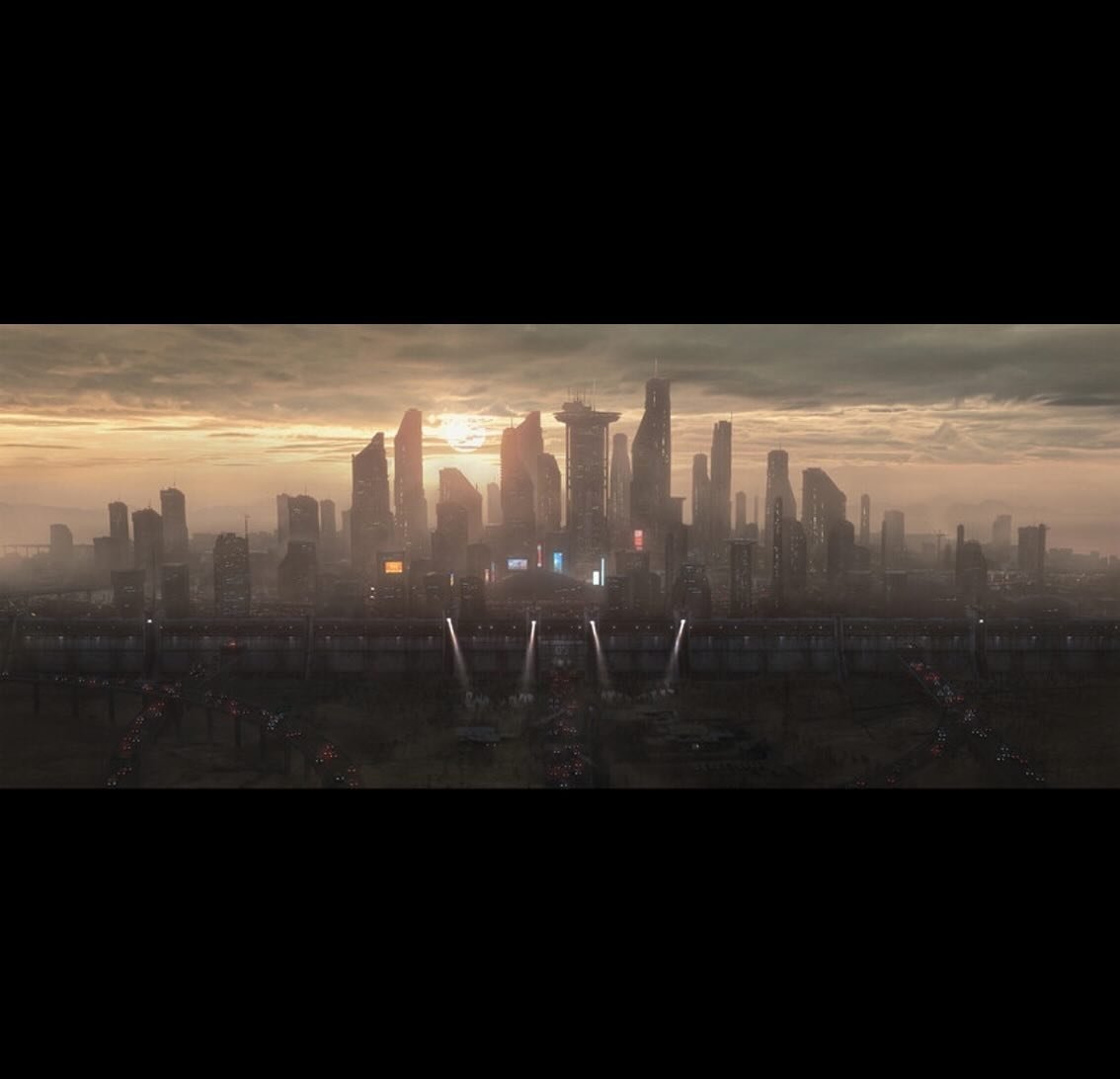 Astropulse: Reincarnation City and wall concept for the trailer from a year ago. Time flys.. 
#conceptart #conceptartist #gameart #illustration #noai #3dart #3dillustration #octanerender #october #octane #cinema4d #alien #cyberpunk #noai #worldbuildi