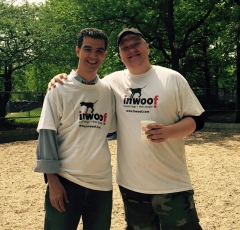 NYC Councilman Ydanis Rodriguez (left) with Inwoof President Jason McDowell (right). 