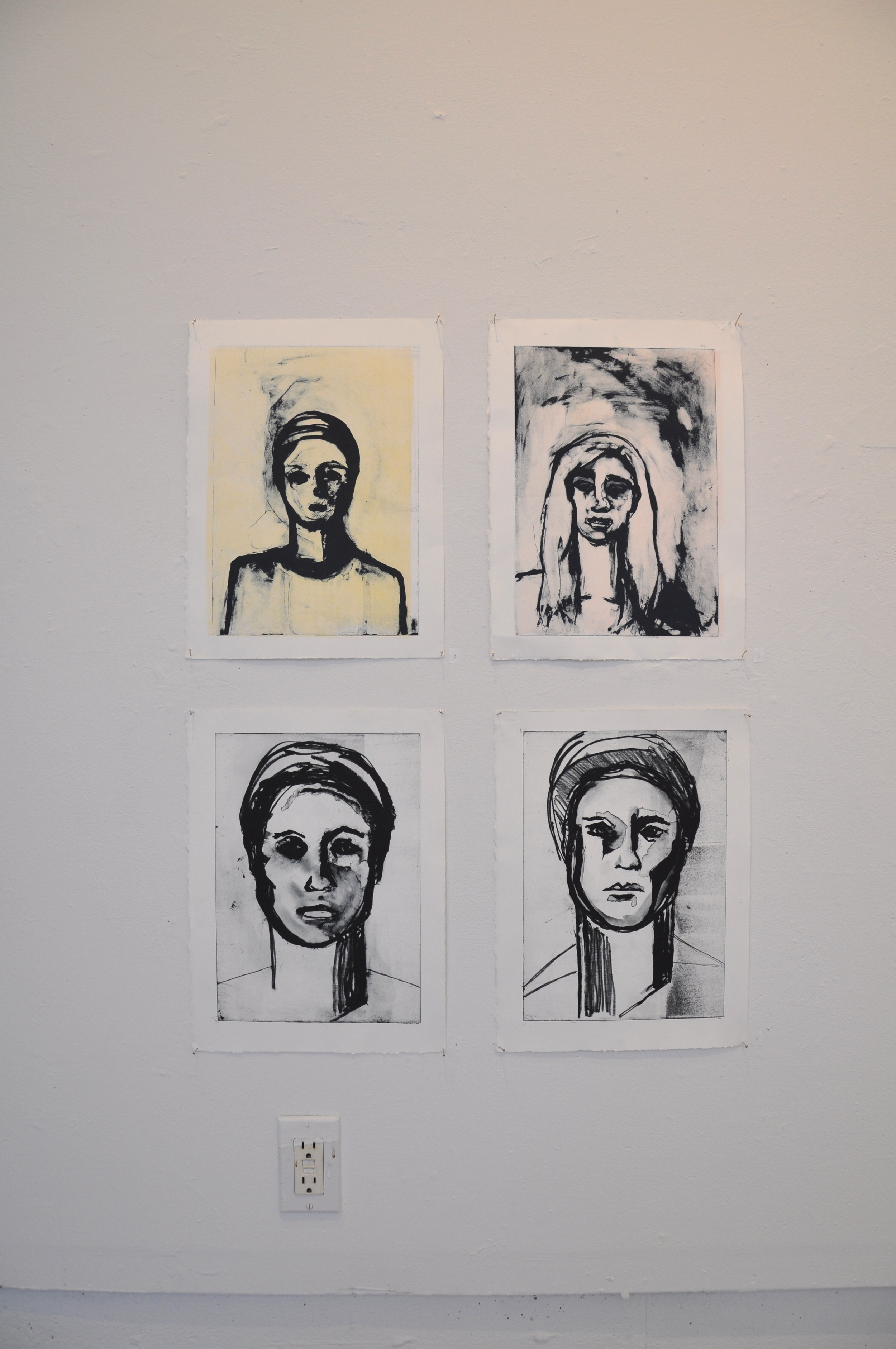   Installation view from MassArt Thesis Show @ The Fine Arts Work Center, Provincetown, MA  