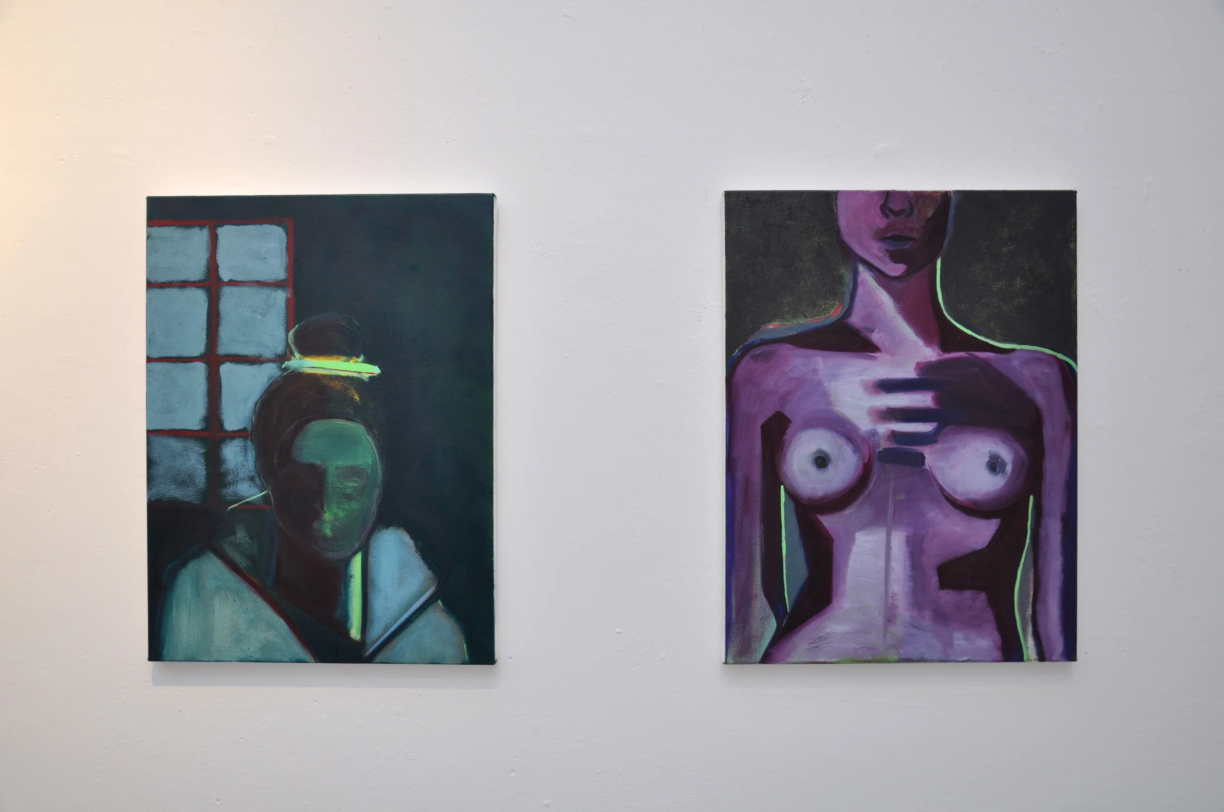   Installation view from MassArt Thesis Show @ The Fine Arts Work Center, Provincetown, MA  