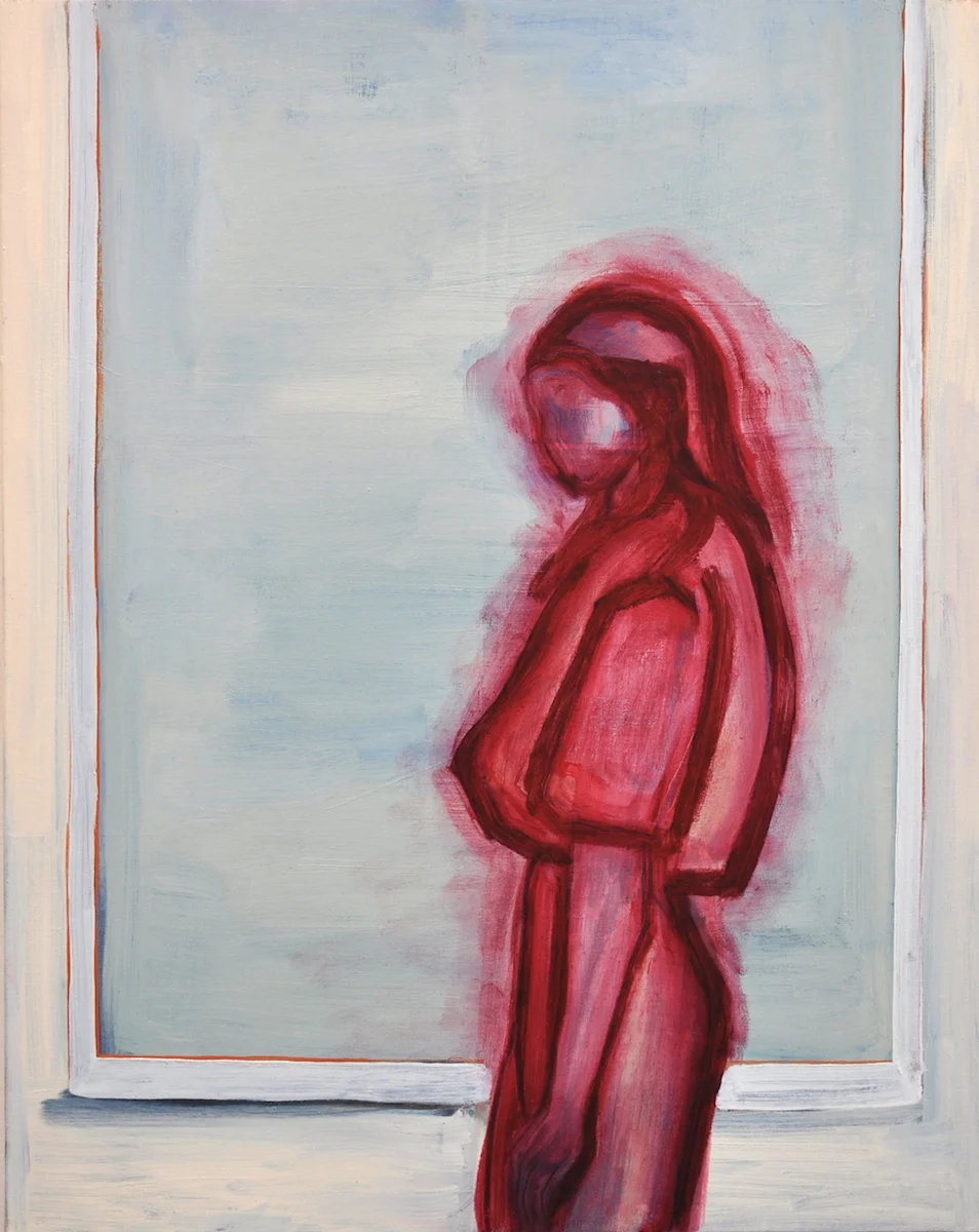   Alone,  Oil on linen.&nbsp;24x18 inches 