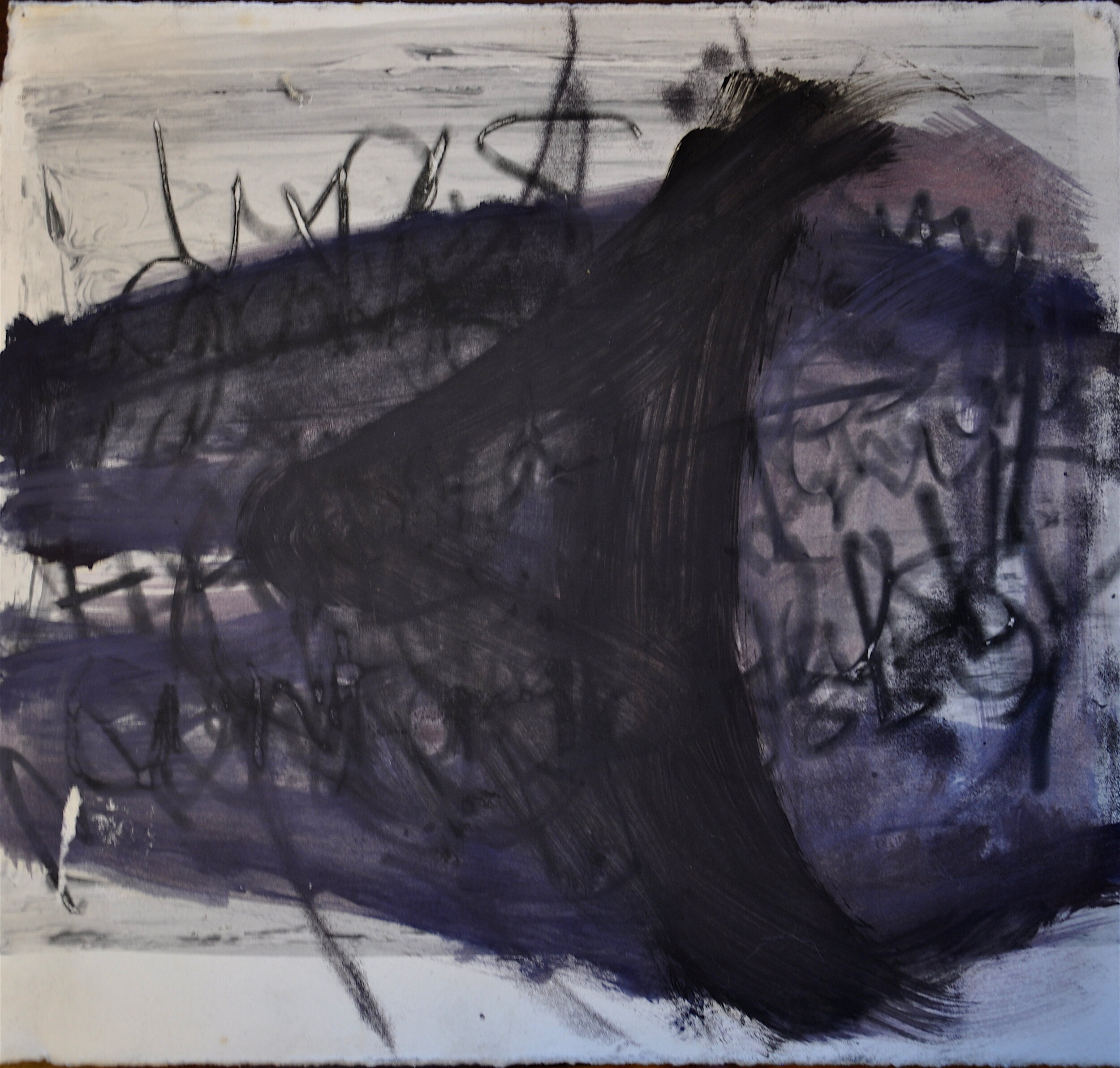   Cunt,  monotype. 12x15 inches 