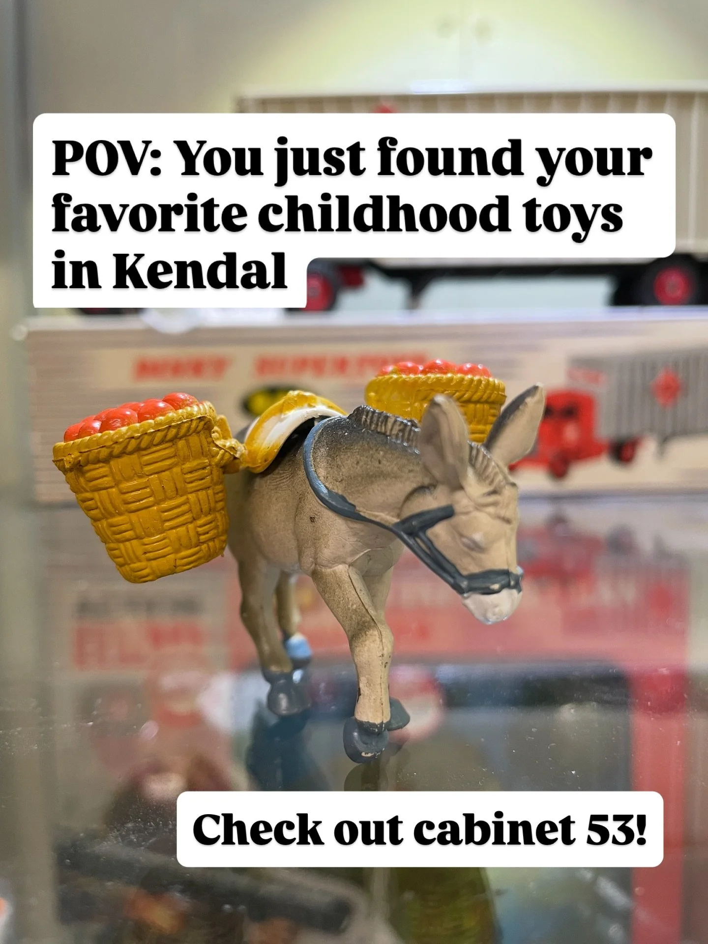 Warning: Cabinet 53 may cause sudden bursts of childhood nostalgia! 🚀🧸

If you grew up in the golden age of action figures and die-cast cars, this is the bay you&rsquo;ve been dreaming of. Today we are showcasing the incredible collection in C53, a