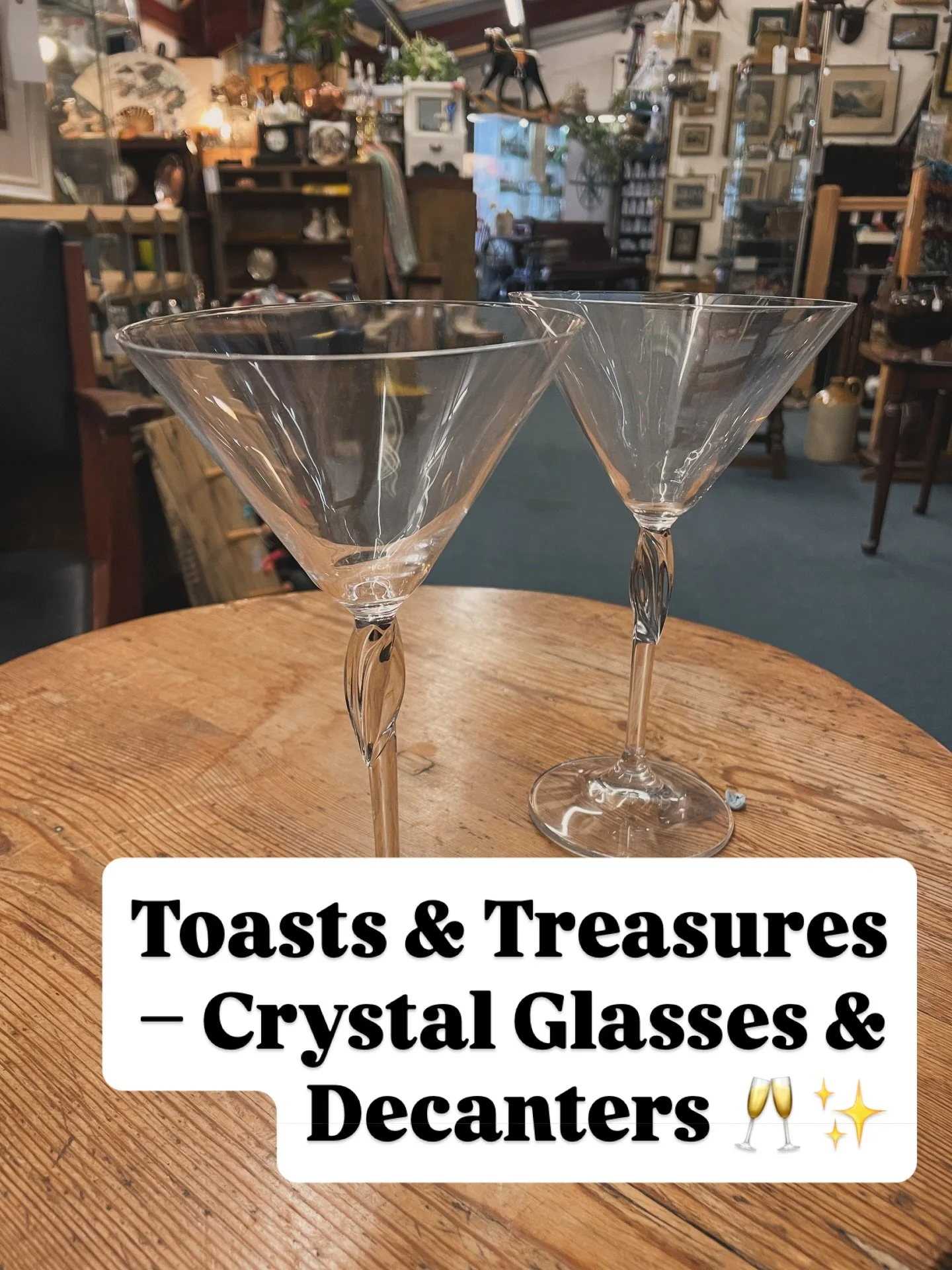 Whatever you&rsquo;re celebrating this Valentine&rsquo;s Day, do it in style. 🥂✨

Today&rsquo;s gift guide focus is on our beautiful collection of crystal glassware and decanters. Whether you&rsquo;re celebrating a new beginning, a big announcement,