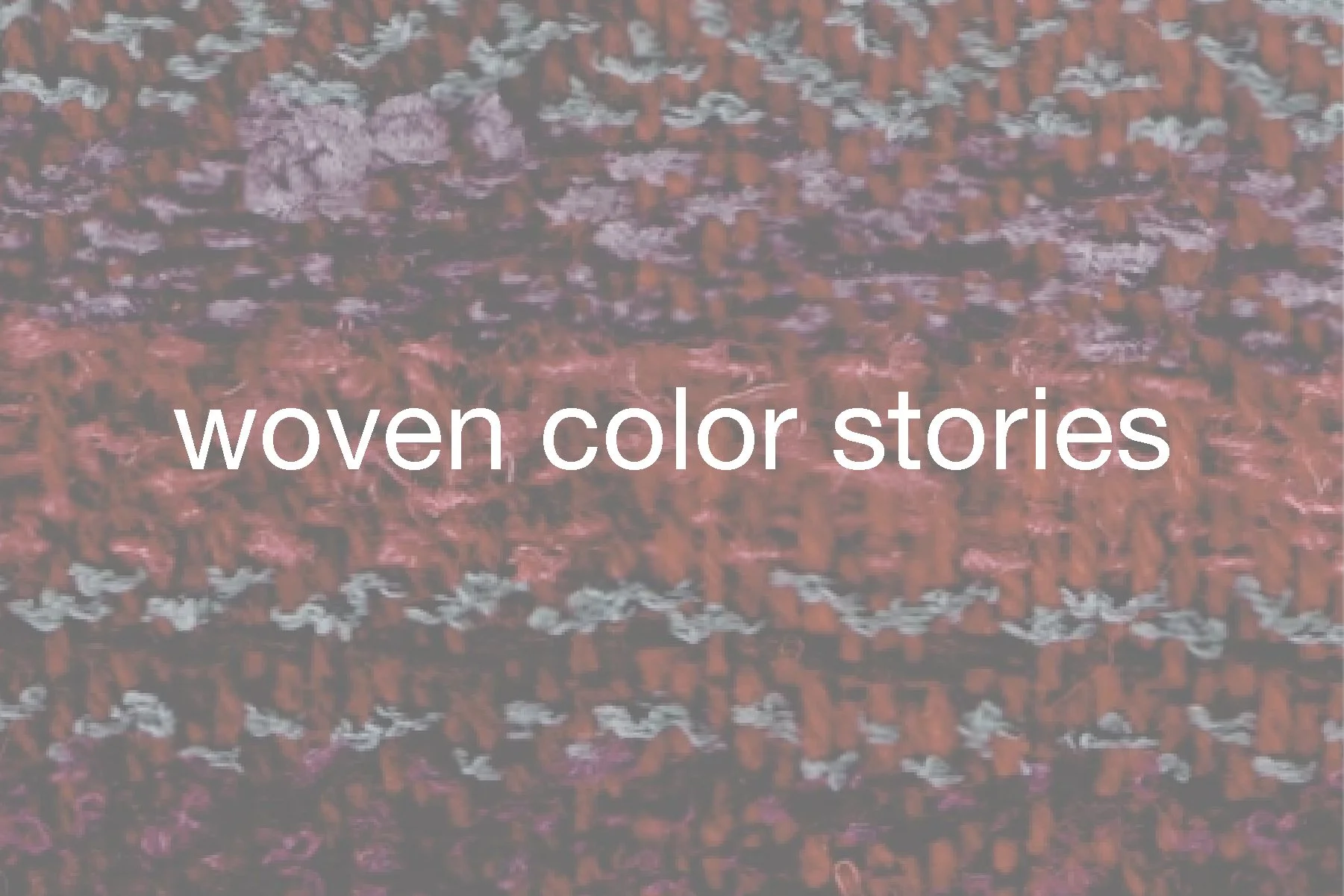 woven color studies