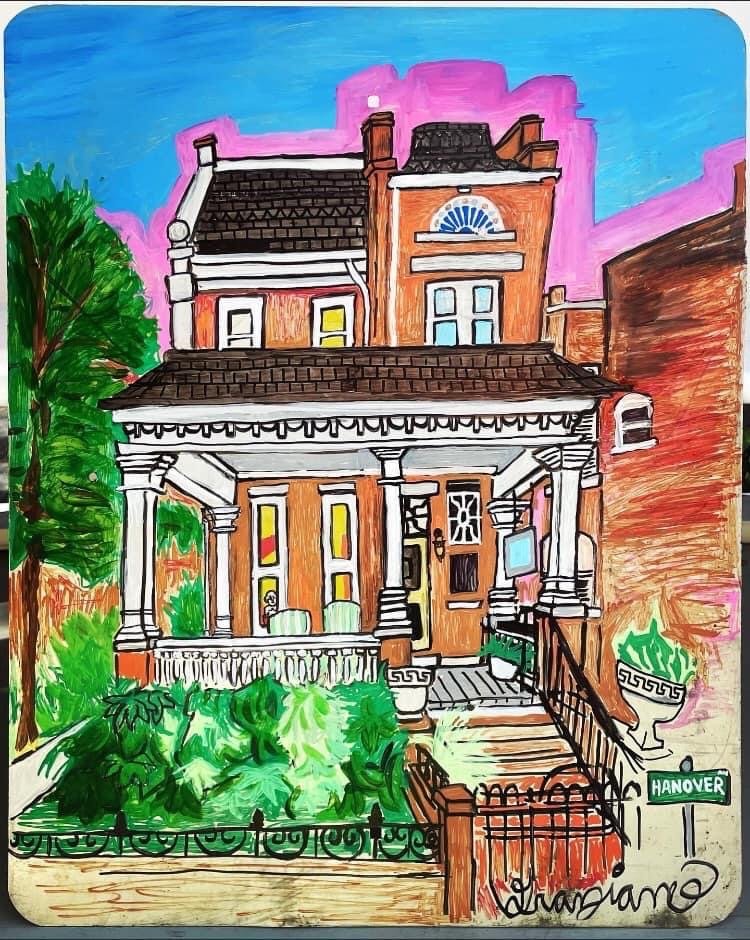 Hanover Ave House Painting 
