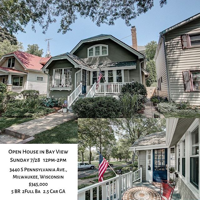 Stop by and see this beautiful Bay View Bungalow. I think you will be impressed 📸🗝❤️🍾#homeupdates #livingnearthelake #farmersmarket #bayview #realestate #mkesuburbs