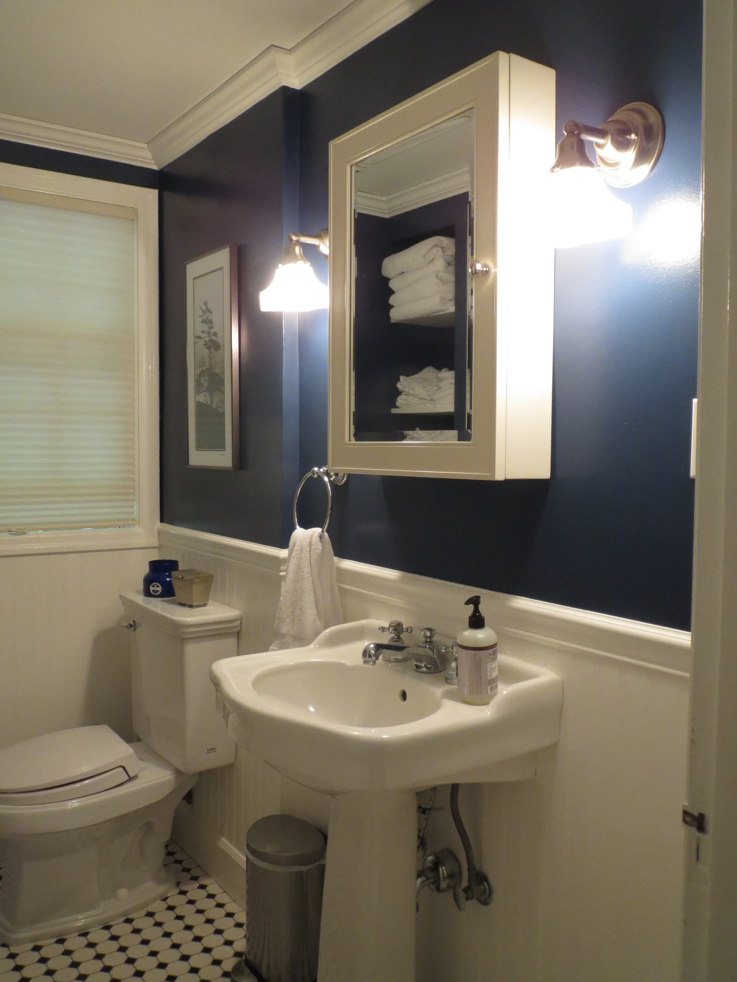 Bathroom freshen up