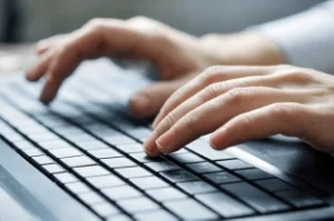 typing, speed-accuracy tradeoff