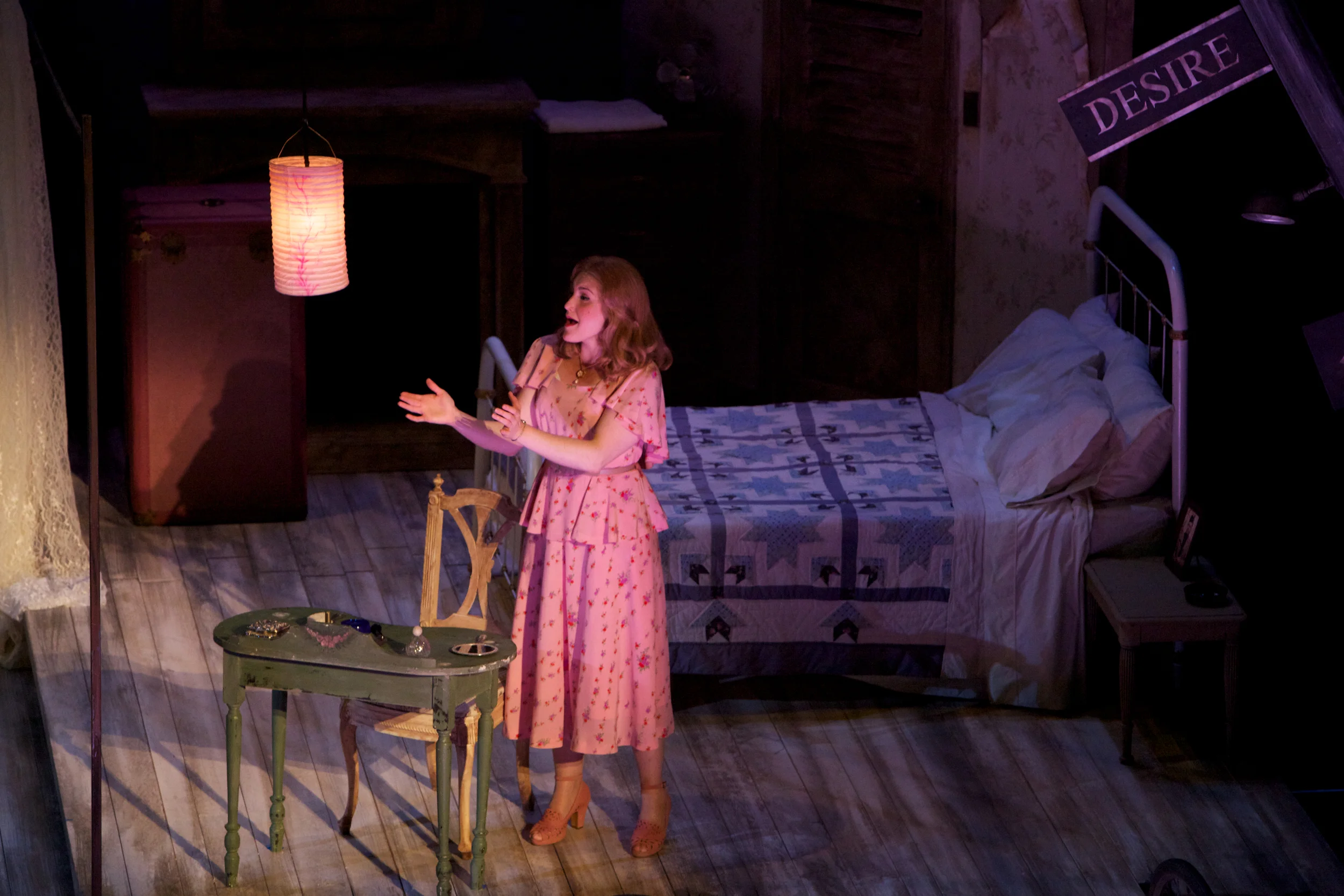 Julie Adams as Blanche DuBois.