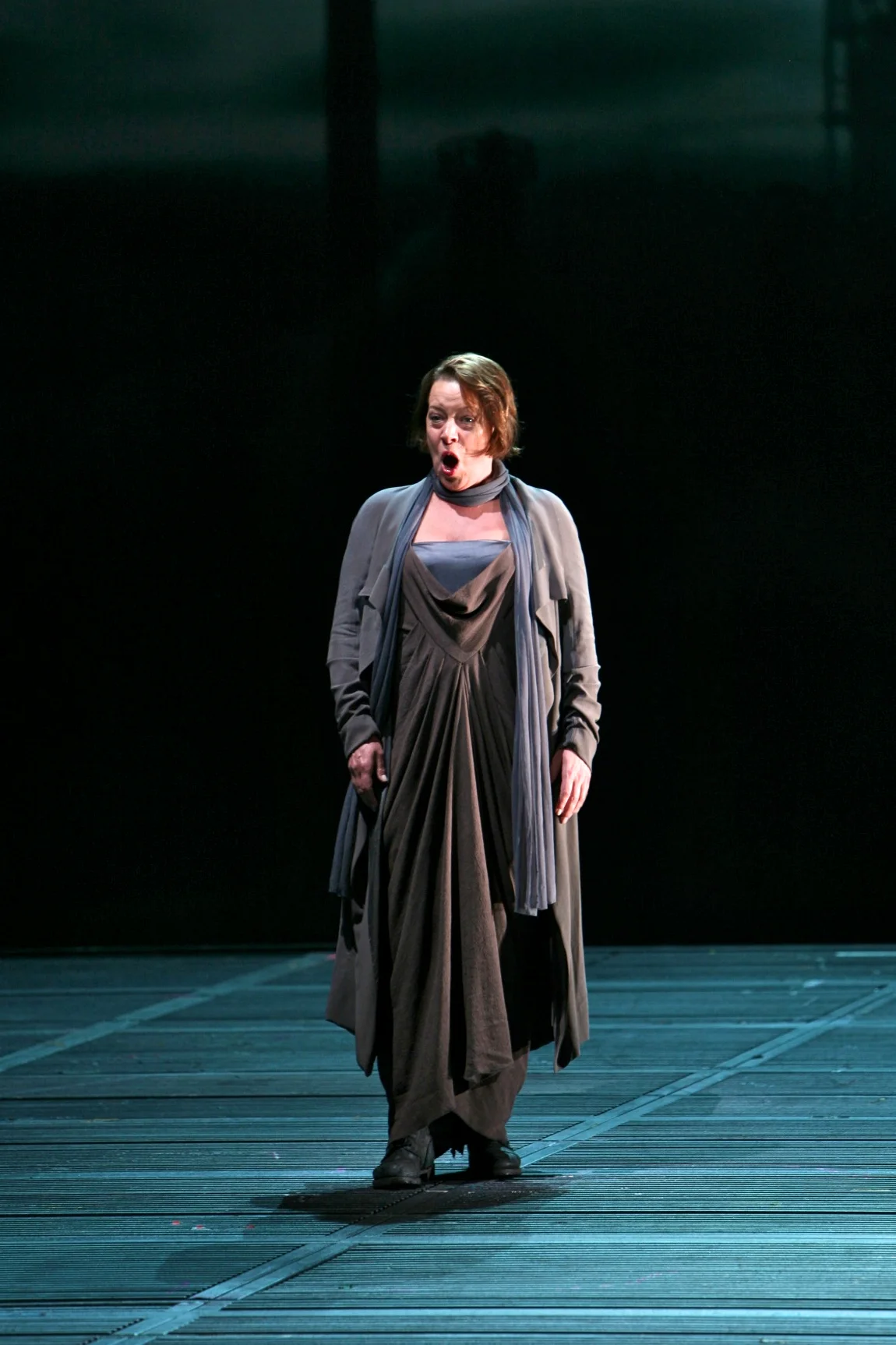 Nina Stemme ( Brünhilde ). 