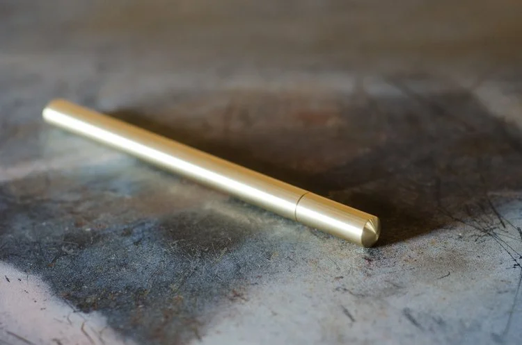 Machined Brass Pen