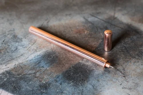 ATELEIA Machined Copper Pen