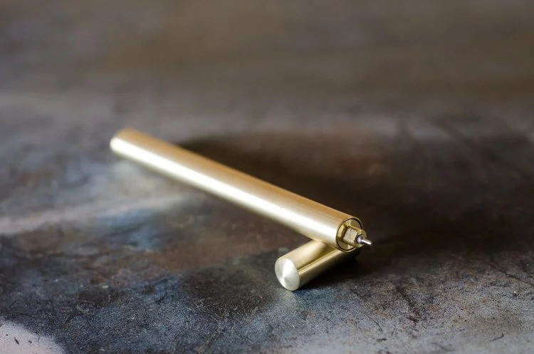 ATELEIA Machined Brass Pen